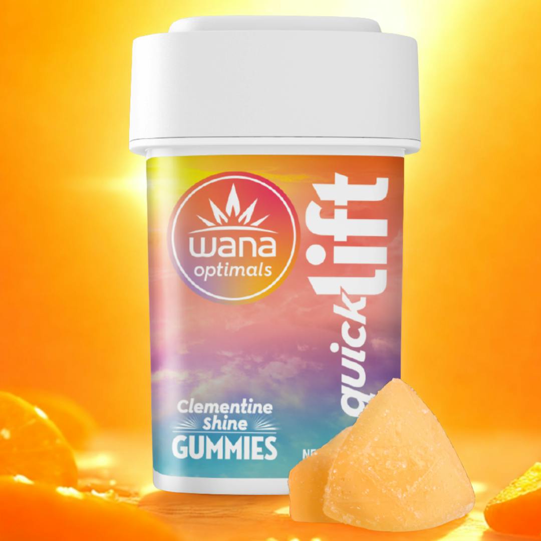 Wana Quick Lift | Clementine | 1:1:1 THC : CBG : THCV | Fast