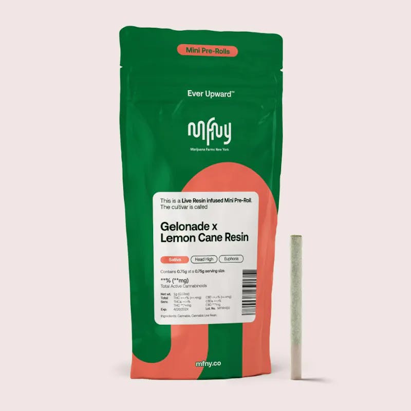 MFNY | Gelonade x Lemon Cane | Live Resin | 0.75g