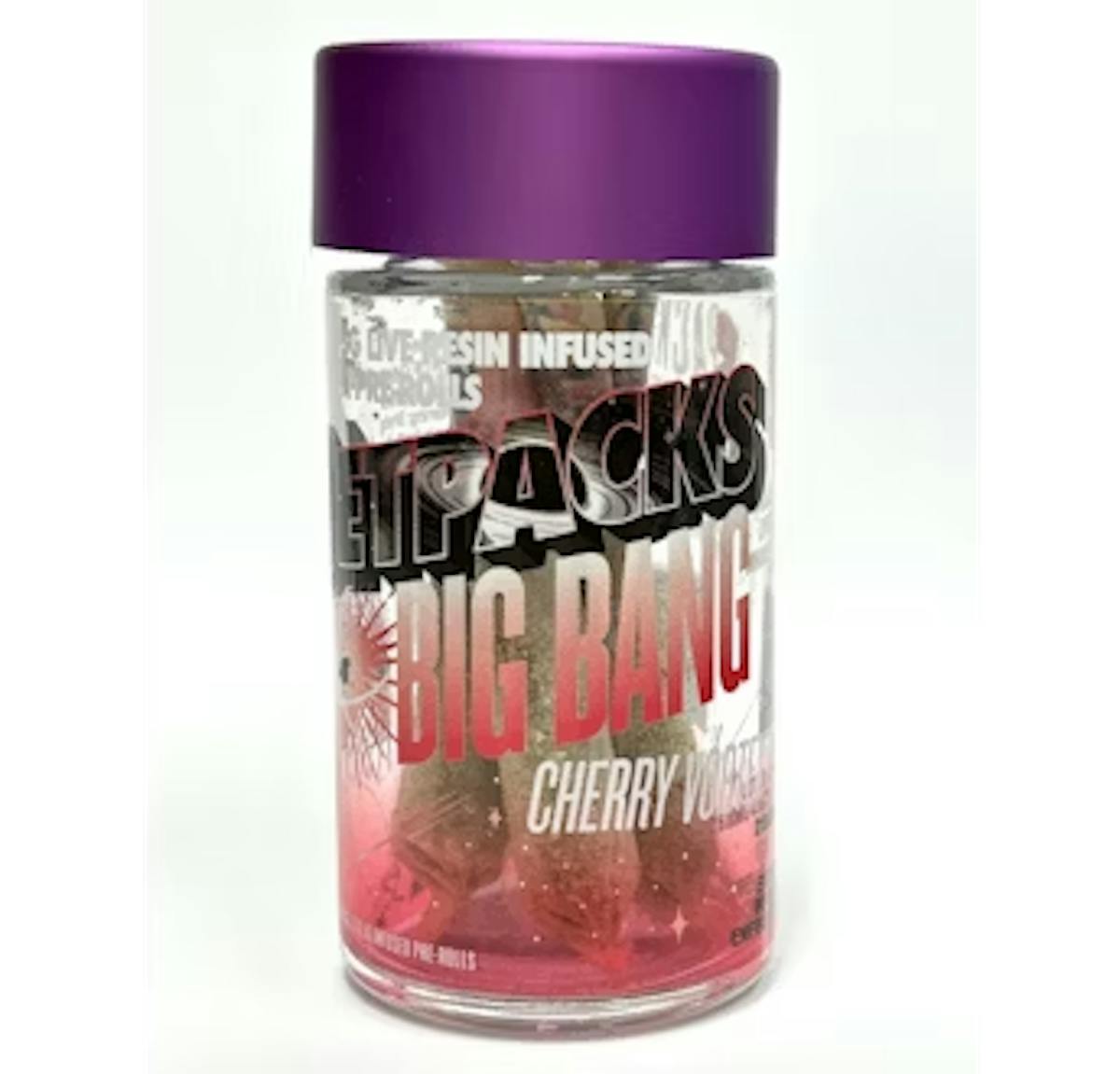 Image of Jetpacks – Cherry Vortex Infused Preroll 5pk