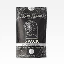 Golden Garden Live Resin Pre Roll Platinum OG x 3pk