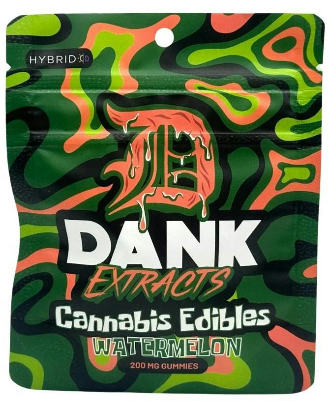Dank | Gummies - 200mg - Watermelon