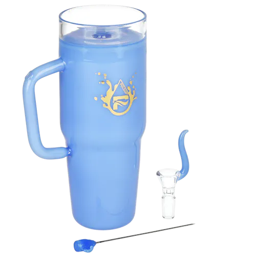 Pulsar – Stonely Cup Glass Water Pipe | 8.5′ | 14mm F-active