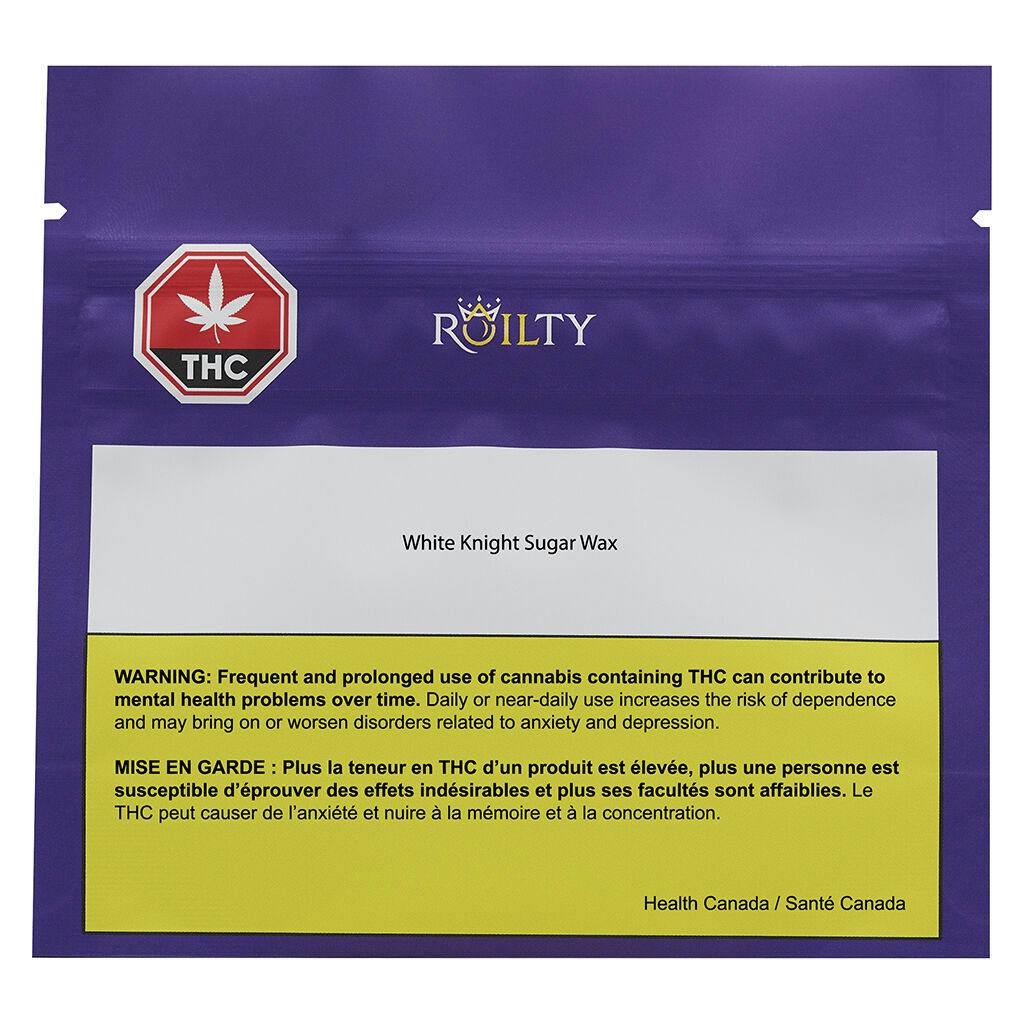Roilty - white knight sugar wax