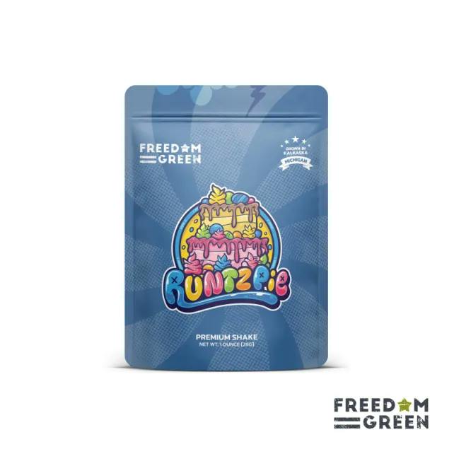 Freedom Green - 28g Prepack Shake - Runtz Pie