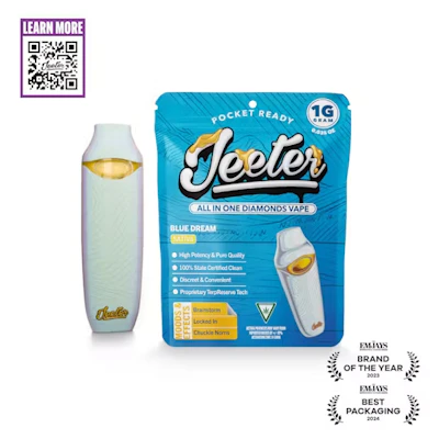 Jeeter - 1g Liquid Diamond Disposable - Blue Dream