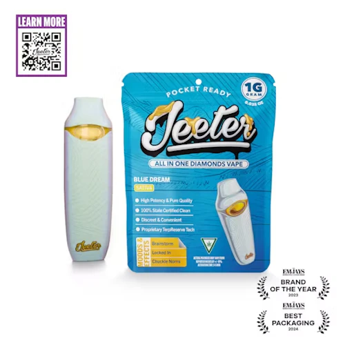 Jeeter - 1g Liquid Diamond Disposable - Blue Dream