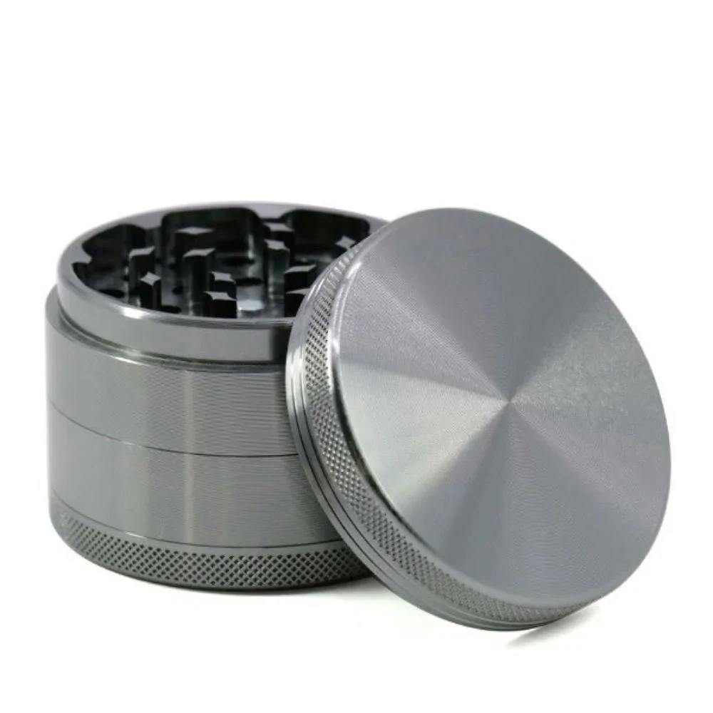image of Grinder – Matte Finish 4 Part 63mm – Grey