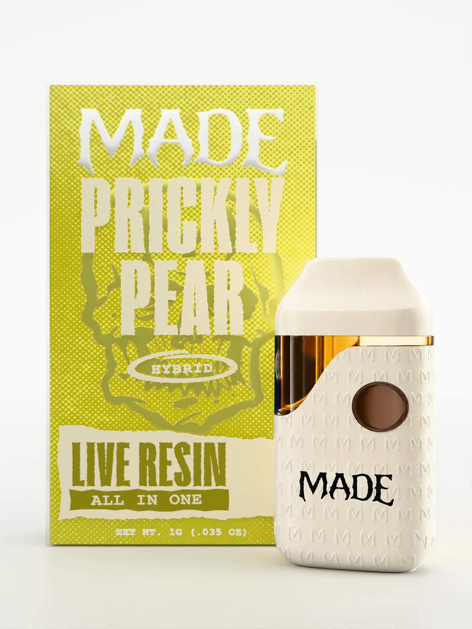 Made 1g Live Resin Disposable - Prickly Pear