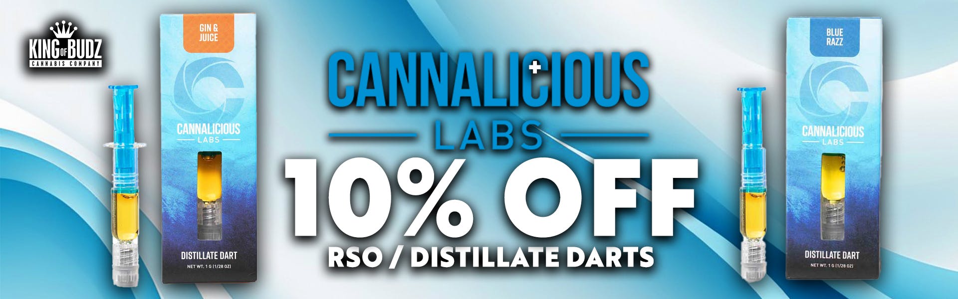 Cannalicious RSO / Distillate Darts - 10 Percent OFF