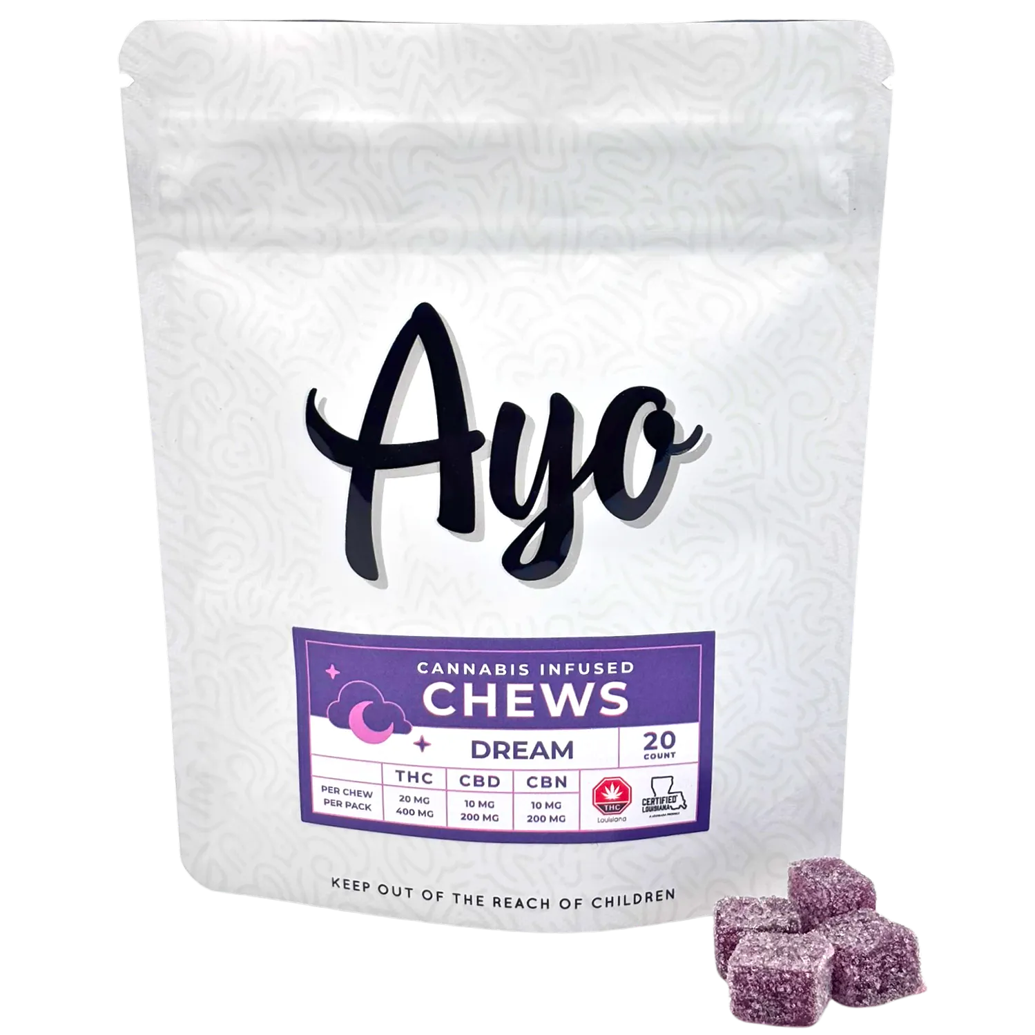CHEW | DREAM 20MG:10MG | 20CT | AYO | Willow Pharmacy - Covington