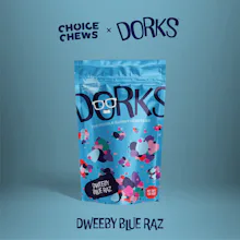 Choice Chews - 200mg Gummies Dorks - Dweeby Blue Raz (Sativa)