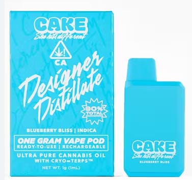 Cake - Vape: Blueberry Bliss (Disposable) | Blum - Santa Ana