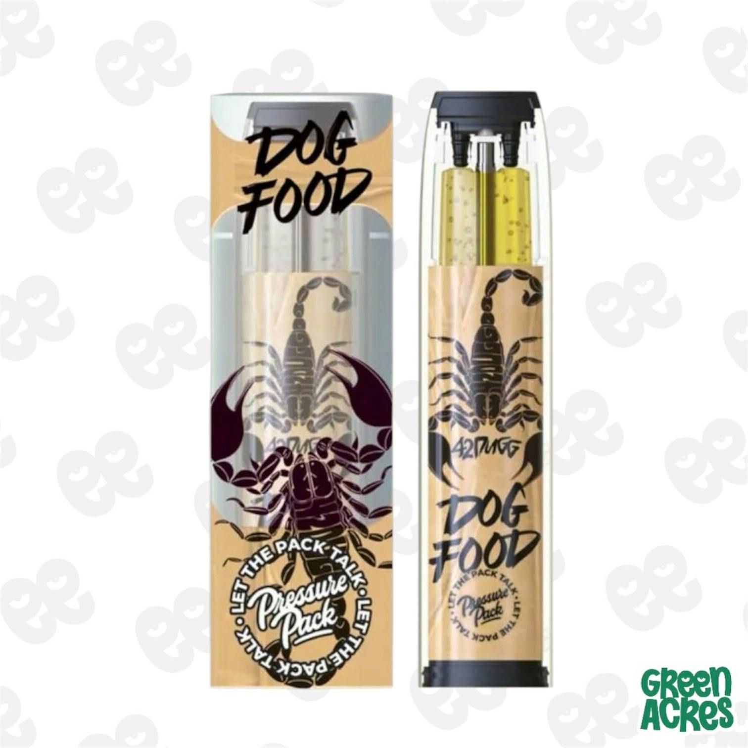 Pressure Pack: Dog Food 42 Dugg 2G Disposable Vape | Green Acres