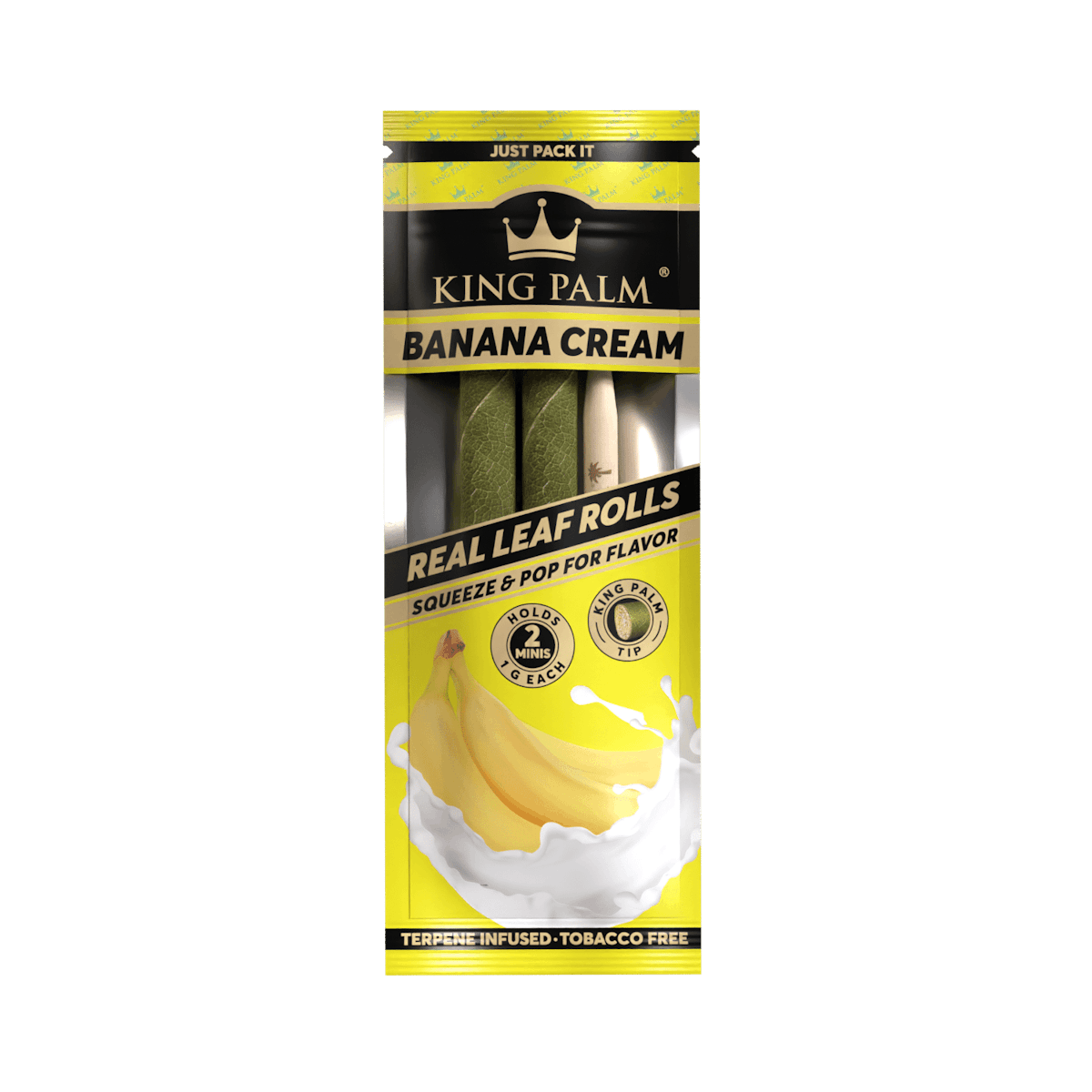 Image of Banana Cream Mini Cones 2-Pack