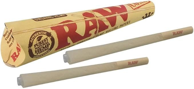 GATSBY CANNABIS CO. RAW | CLASSIC CONES | KING SIZE | 3PK — ACCESSORIES
