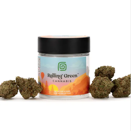 Rolling Green | Jedi Kush | Flower | Indica-Hybrid-active