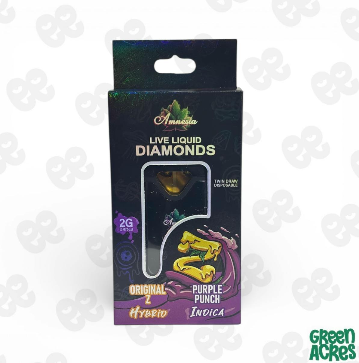 elfbar nachfüll pod läuft aus Amnesia: Blueberry Pancakes 2G Liquid Diamond Vape Disposable | Green Acres