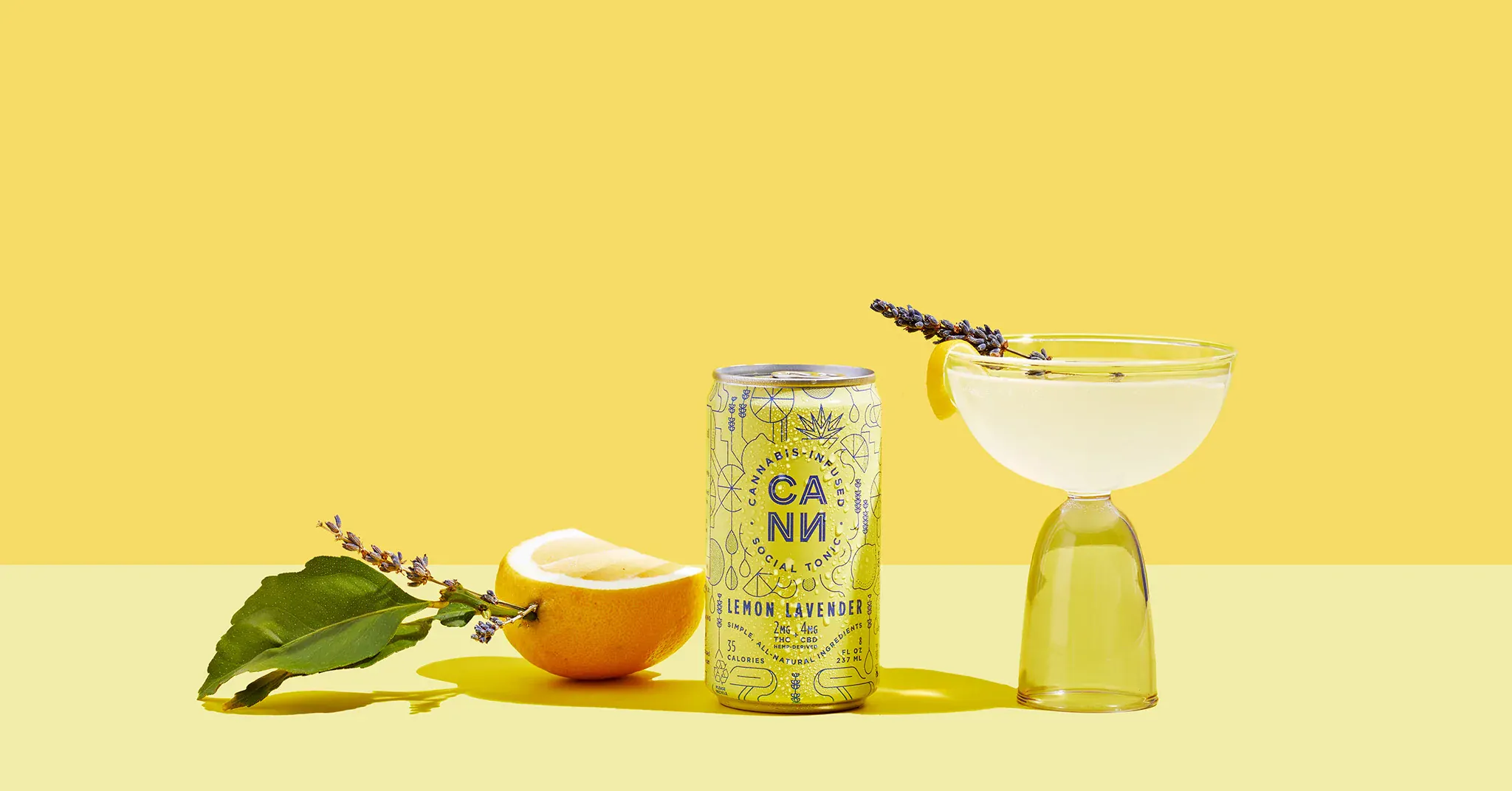 Cann 8oz 6pk - Lemon Lavender at Harborside (San Francisco)