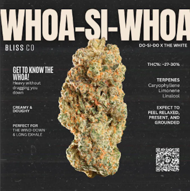 Bliss Co. Bliss Co Flower Whoa Si Whoa 3.5g (indica)