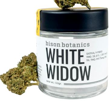White Widow Flower | Sativa Dominant | Bison Botanics