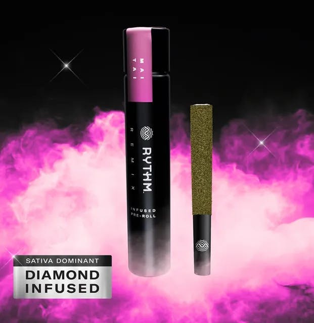 Shop RYTHM Durban Poison Liquid Diamonds Disposable Vape Pen 1g