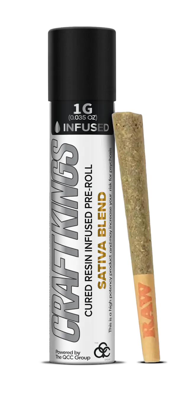 Craft Kings Infused Pre-Roll Sativa Blend 1g