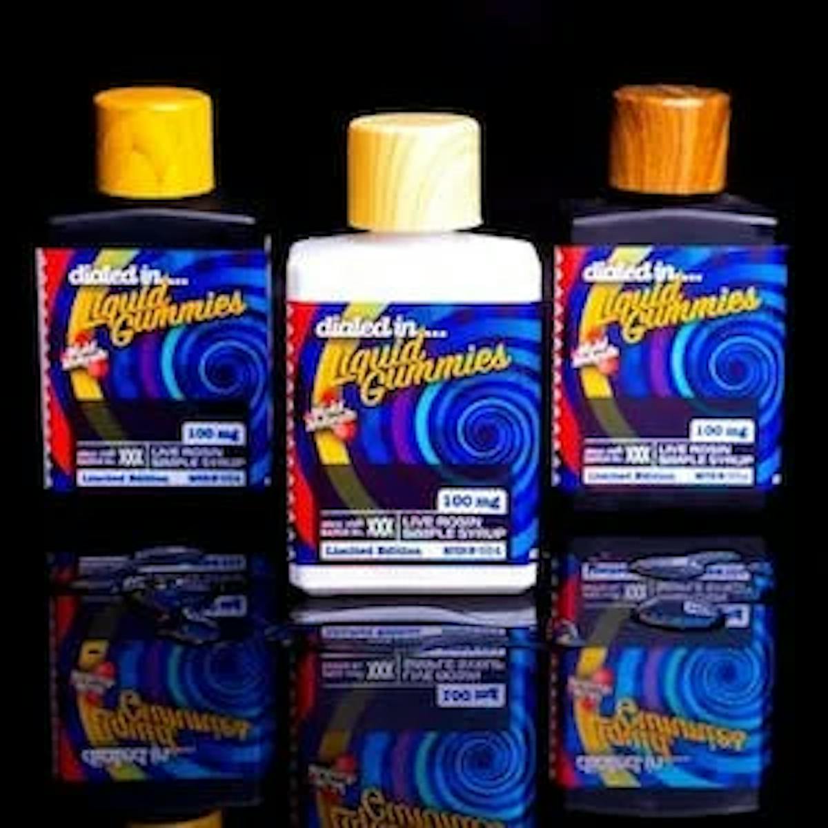 Photo of Dialed In – Rosin Liquid Gummies – S. Jamz (H) 100mg