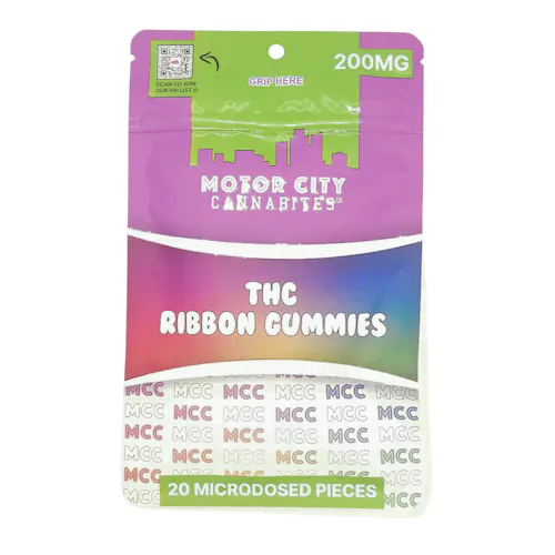 Motor City Ribbon Gummies 200mg Rec-active