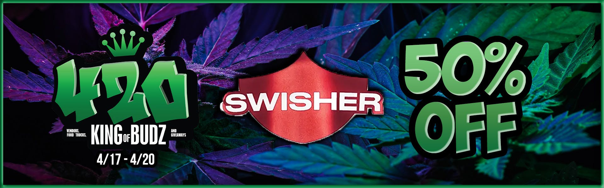 Swisher - 50 Percent OFF