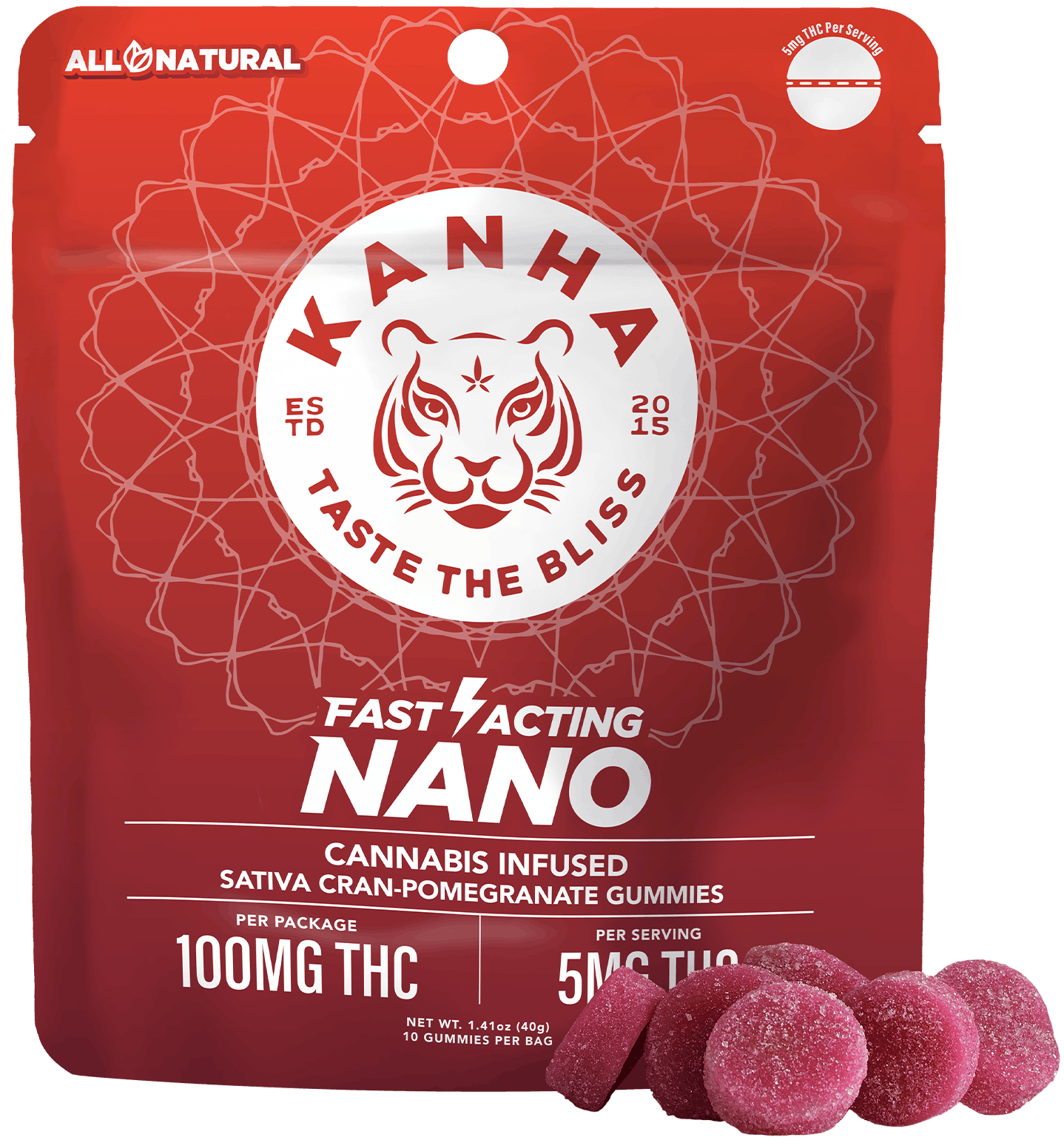 Product Cran-Pomegranate Punch Nano Gummies 10-pack