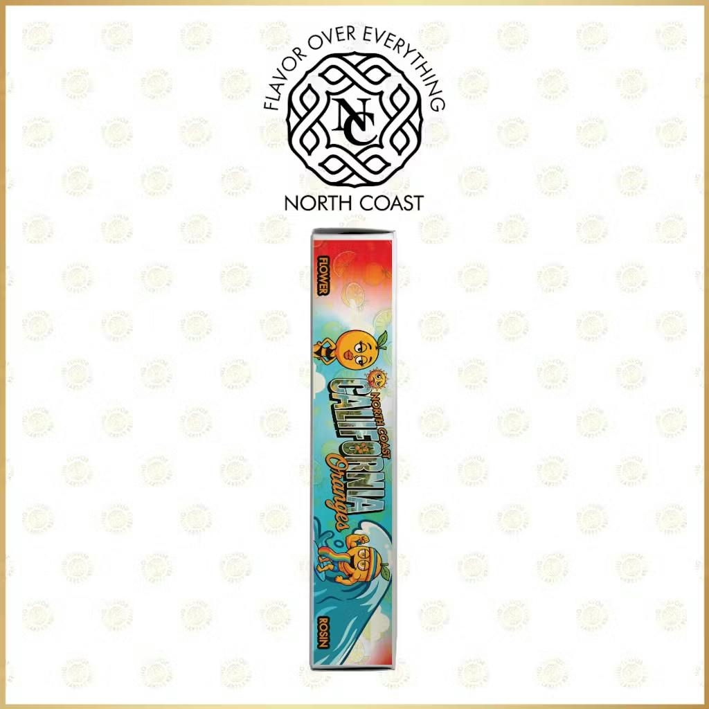 North Coast x PP x Michigrown - 2.5g Rice Paper Donut Tier 2 - California Oranges