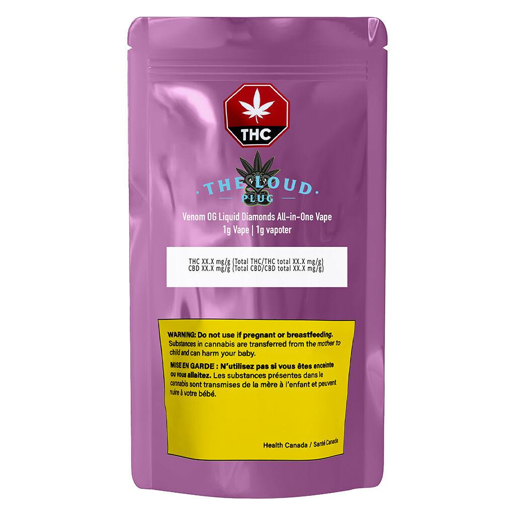 The loud plug - venom og liquid diamonds aio