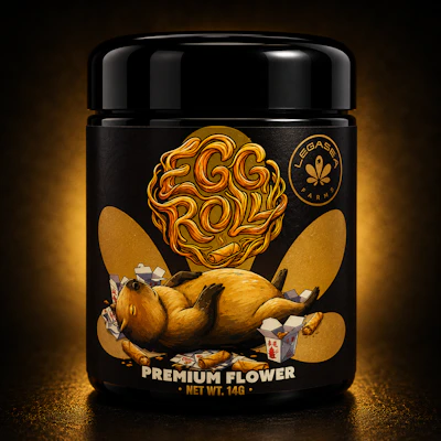Legasea - 14g Prepack Jar - Egg Roll - FLOWER by Legasea at King of Budz