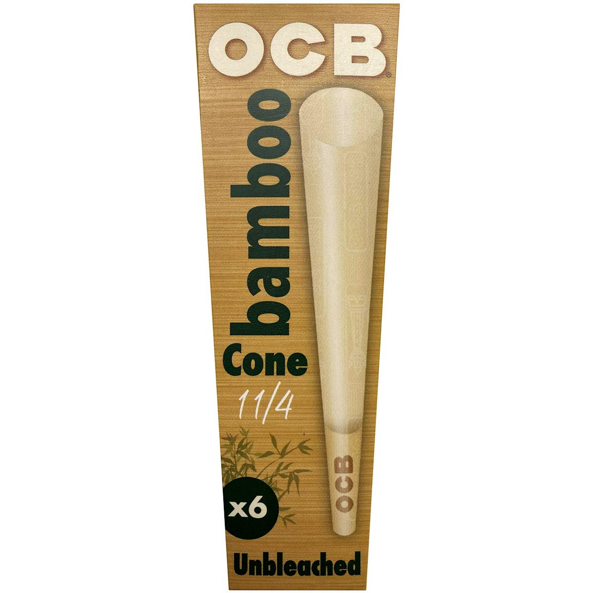 Photo of OCB Bamboo Cones 1 1/4 6 Pack