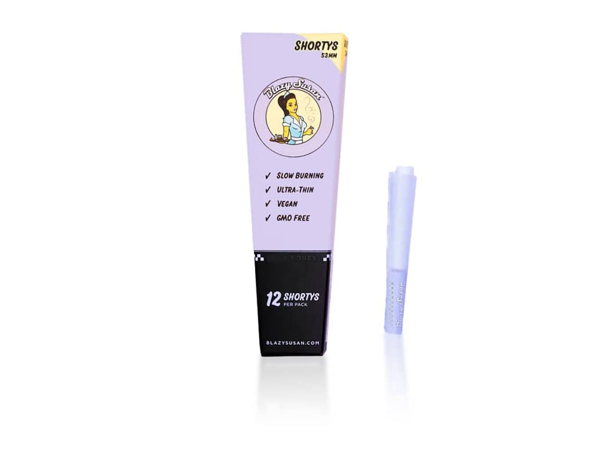 Photo of Blazy Susan l Purple Shortys Cones l 12pk