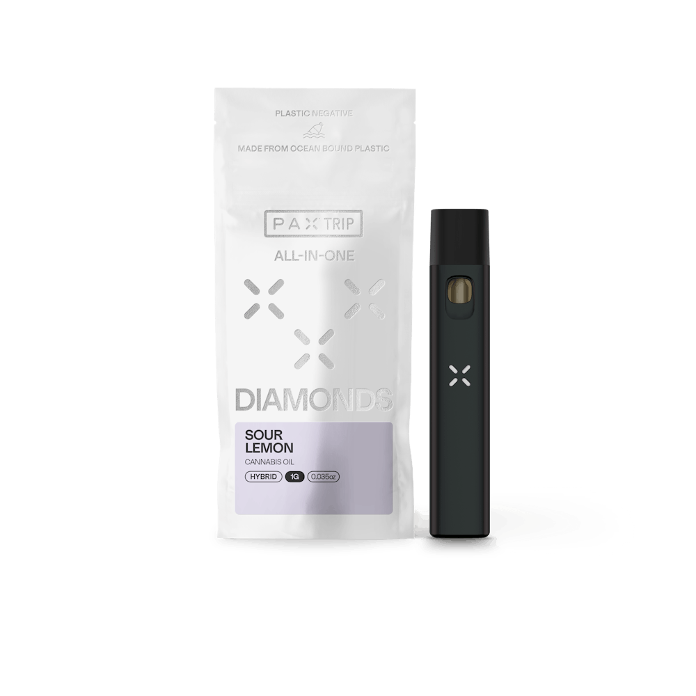 Product Sour Lemon - AIO Vape - 1G