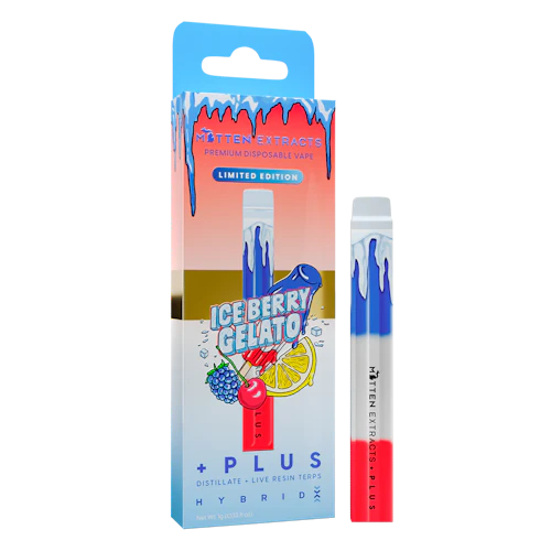 Mitten Extracts - 1g Disposable - Ice Berry Gelato (Limited Edition)