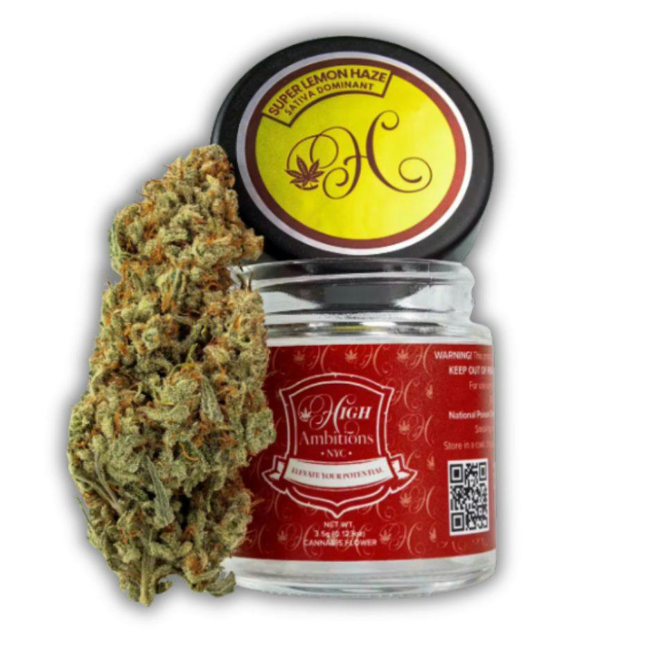 Product High Ambitions | Super Lemon Haze | 3.5g Small Batch Flower | A27-A