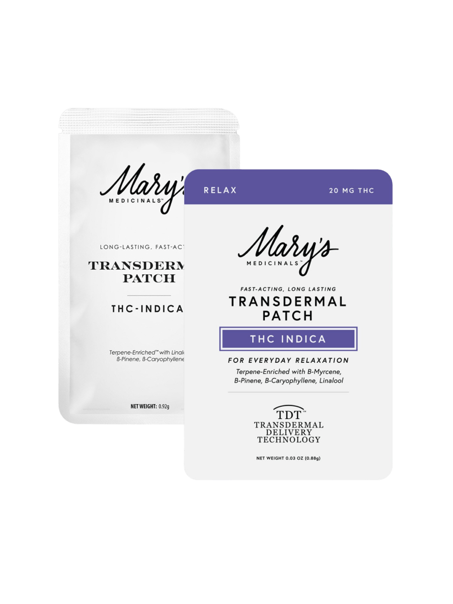 Mary's Medicinals - 20mg THC Patch - Indica