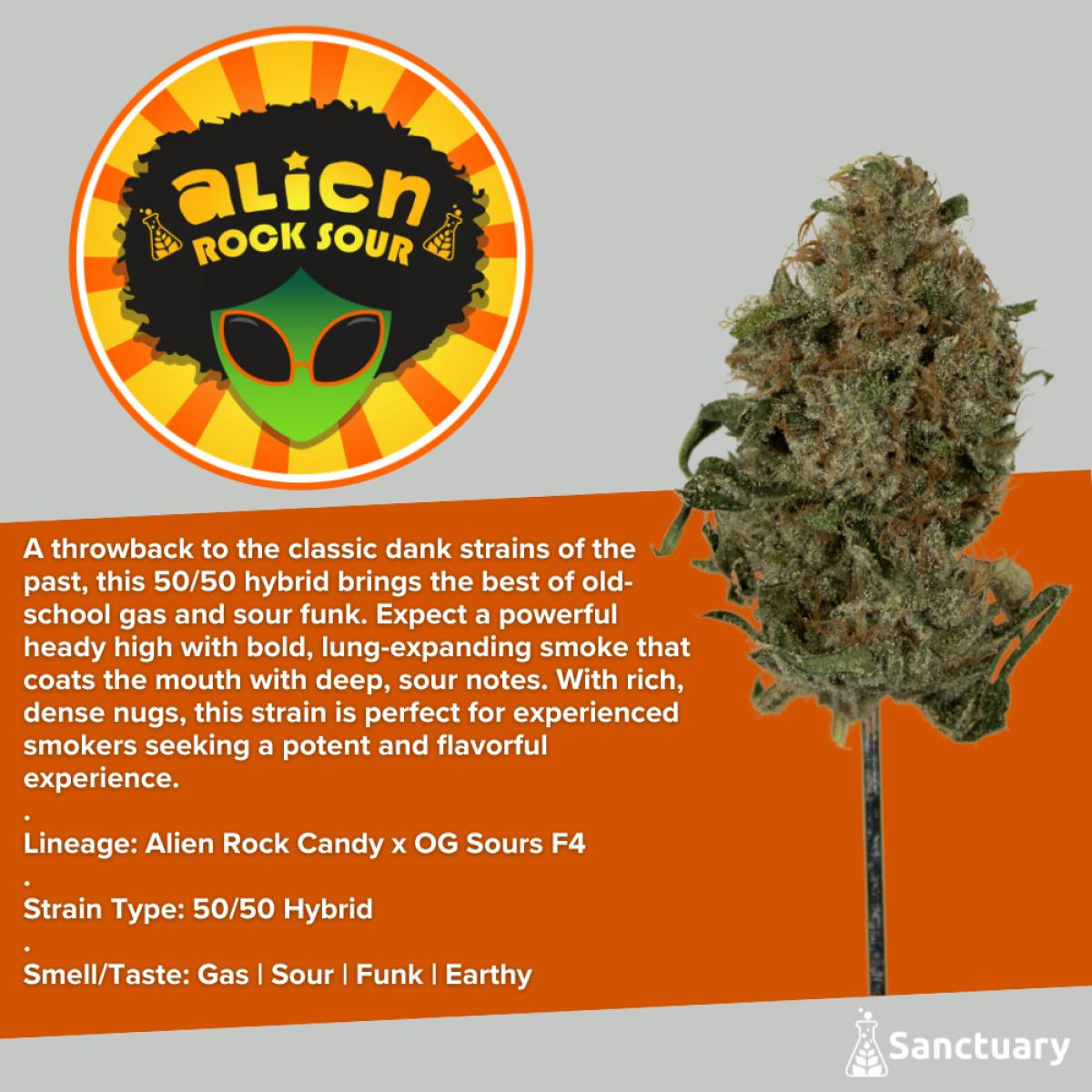 Sanctuary - Flower 3.5g - Alien Rock Sour