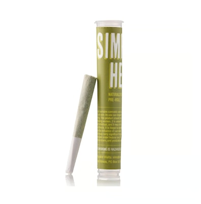 Product AWH Simply Herb Infused PreRoll - Lime Sorbet 1g (1pk)