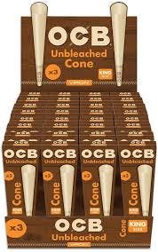 [Accessories] OCB Cones Unbleached 6pk (1 1/4) [OCB]