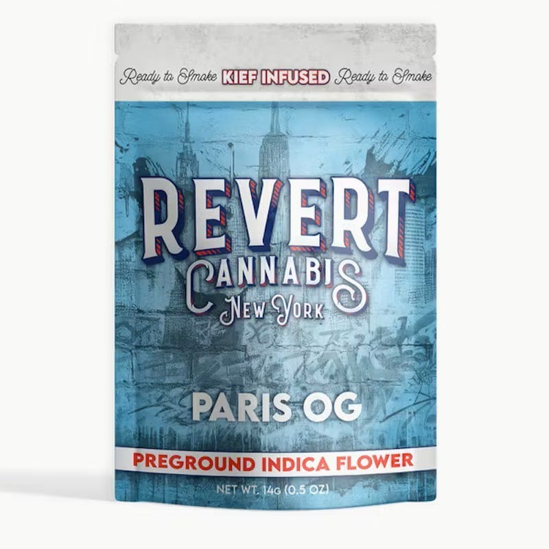 Revert Kief Infused Pre-Ground Flower Paris OG - Hybrid