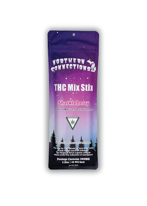 Northern Connections - 200mg THC Mix Stix - Sharkleberry