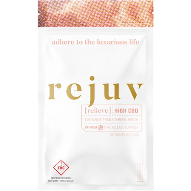Rejuv Transdermal Patch Relieve 10 CBD : 1 THC 5mg (hybrid, transdermal patches, 0.14g)