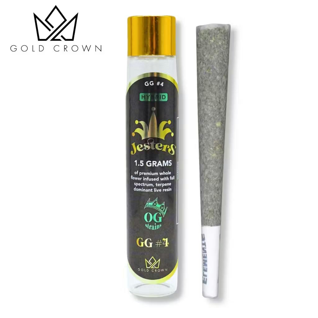 OG Jesters - 1.5g Infused Preroll - GG #4