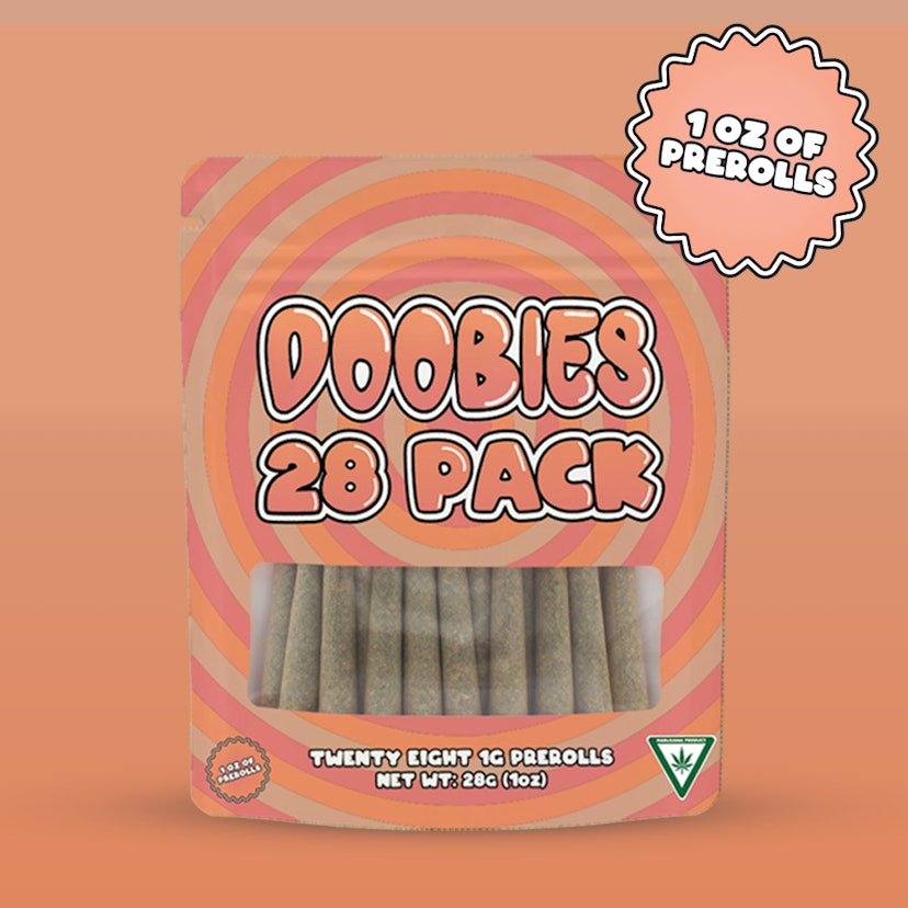 Doobies Pre-Roll 28pk | Blueberry Cruffin
