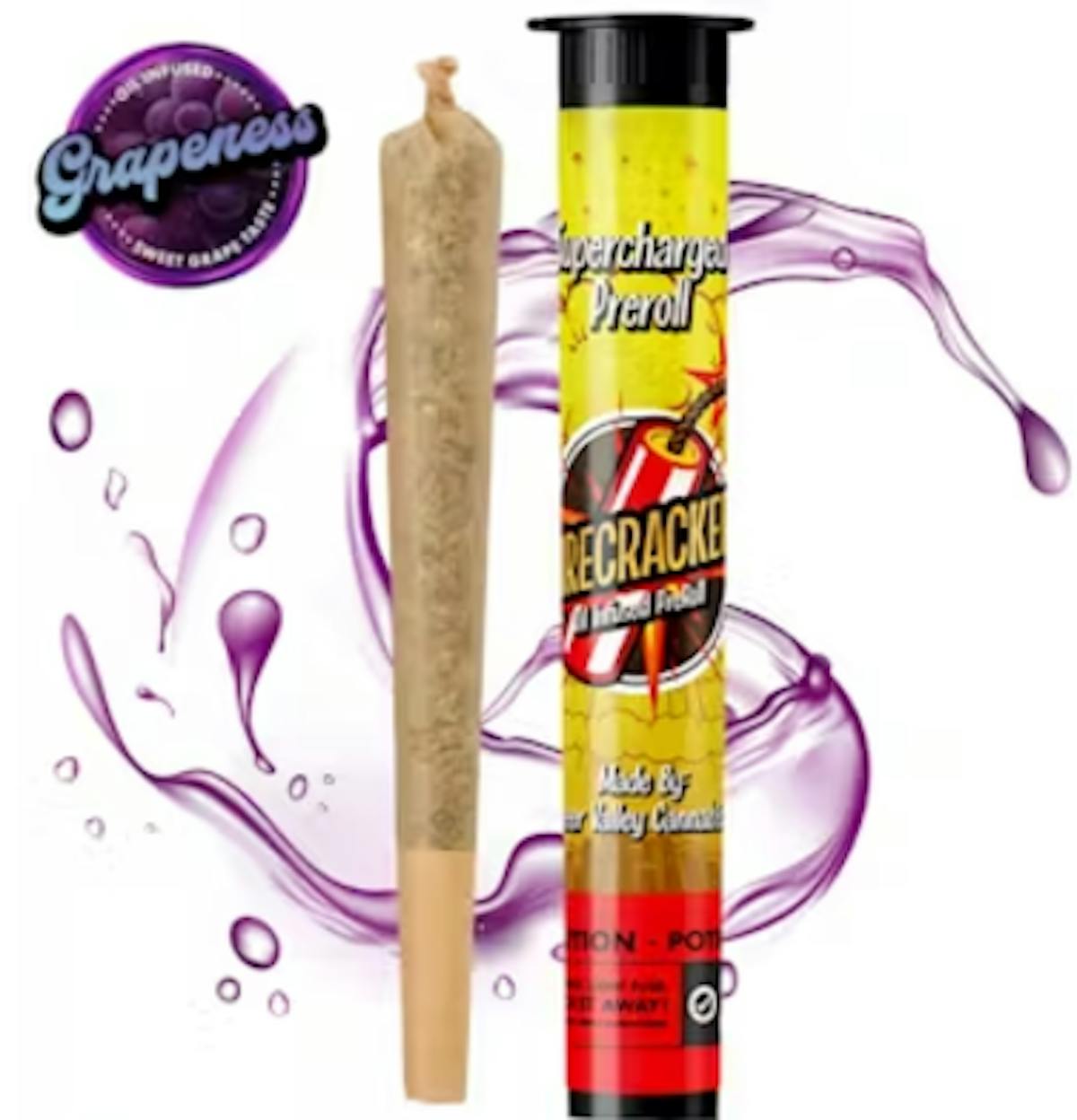Photo of Firecracker Grapeness Infused Preroll