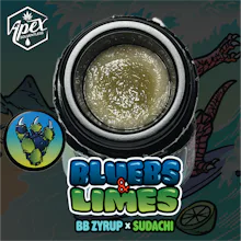 Apex - 2g Rosin Thumbprint - Bluebs & Limes - CONCENTRATES by Apex Concentrates at King of Budz