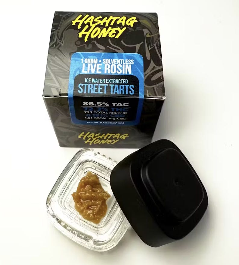 Hashtag Honey | 1g Live Rosin Jar | Street Tarts